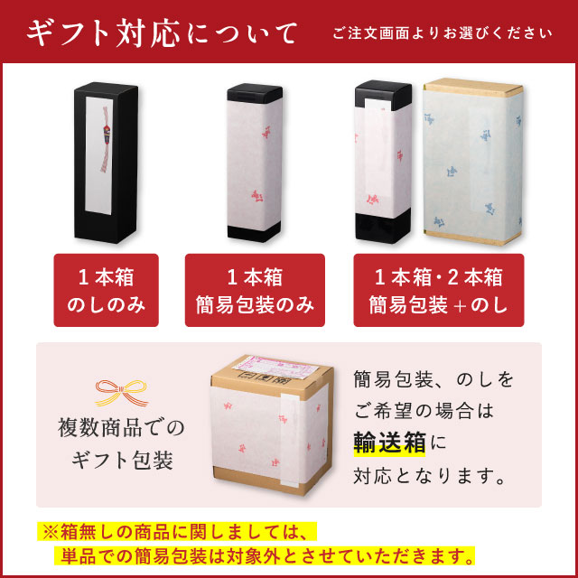 ギフト対応について