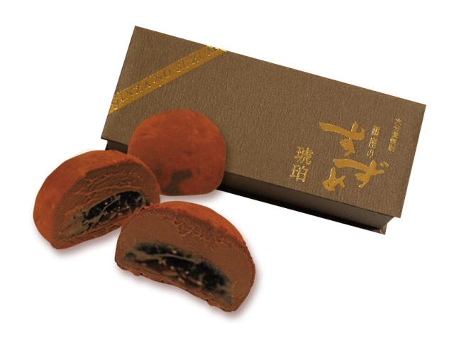 生チョコ銀座のすずめ琥珀