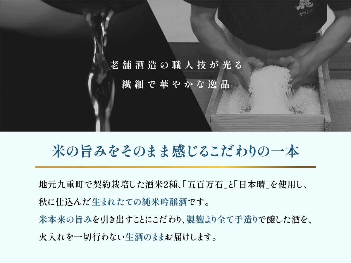 純米吟醸しぼりたて